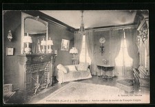 Old postcard Mandres, La Fraizière - former study of Francois Coppèe 1909 