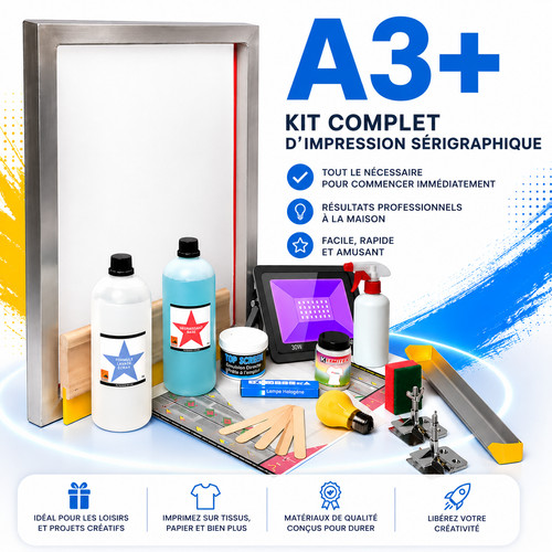 Kit machine sérigraphie - kit,
