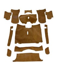 Triumph Spitfire Complete Carpet Kit 1963-1980 Black Grey Tan Loop Cutpile