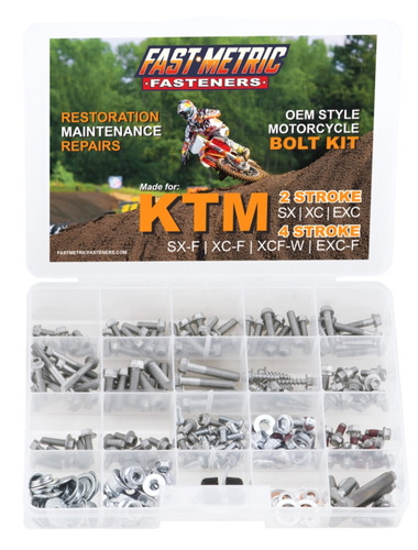 250pc ktm bolt kit 250sx - bolt,