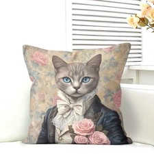 Housse de coussin CHAT