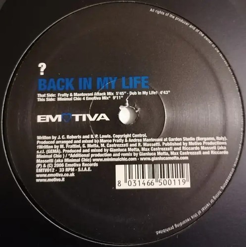 Unknown artist back - back, my