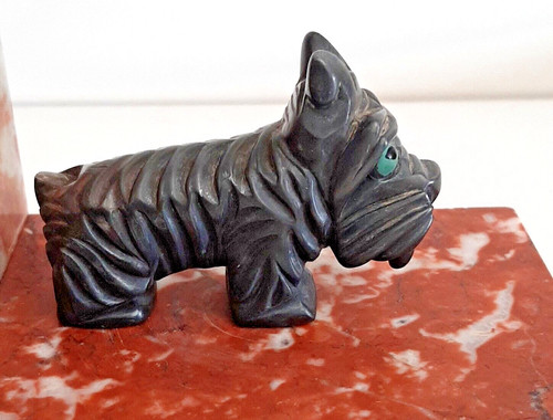Sculpture fox terrier - fox-terrier,