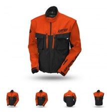 VESTE UFO TAIGA ENDURO (MANCHES DÉTACHABLES) COULEUR ORANGE/NOIR TAILLE XXL - CO