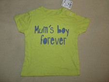 T-shirt vert manches courtes