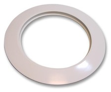 MK - Rosace de plafond blanche