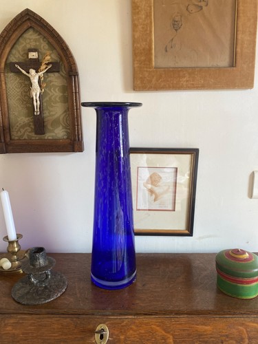 Grand vase verre soufflé - vase,