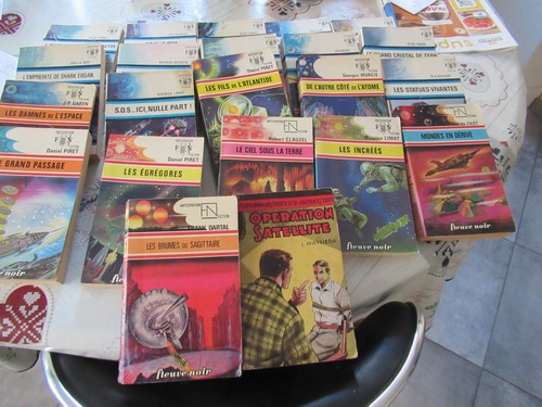 Lot livres science fiction - science,