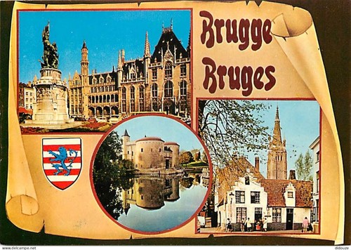 Carte postale belgique - carte,