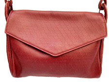 ** Valentino Garavani **  Sac à main vintage en cuir bag  à saisir