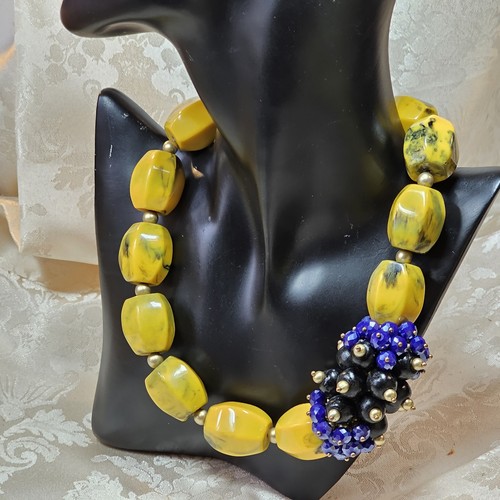 Collier créateur lucite - collier,