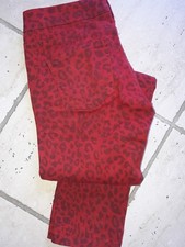 Pantalon Cimarron rouge 38