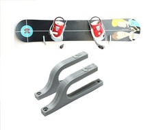 2X Gris Snowboard Hanger