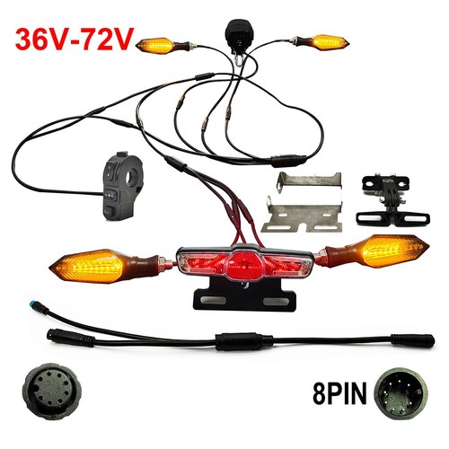 Kit feux vélo électrique