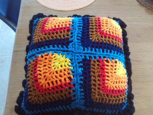 Plaid couverture coussin - plaid,
