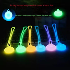 Coque pour Airtag lumineux à boucle Support avec porte-clés Air tag étui