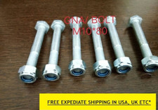 Jcb Backhoe - Bolt & Nut M10X80, Pack Of 6 Pcs. ( Part # 1315/3418Z 1370/0303Z)