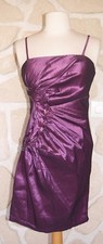 Robe de soirée violette neuve