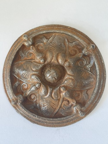 Large antique cast - antique, rose
