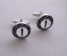 Boutons de manchettes James Bond 007