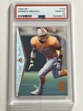 1995 SP #103 Derrick Brooks Buccaneers RC Rookie HOF PSA 10 GEM MINT