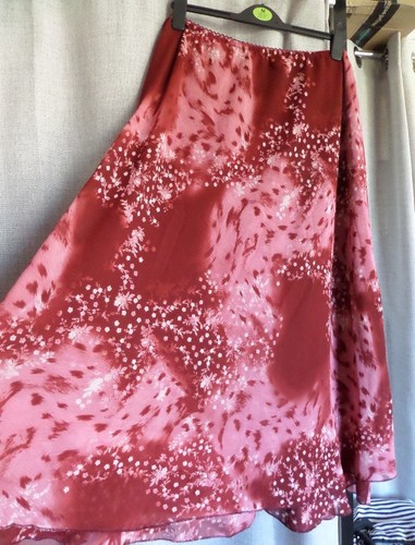 Jupe longue voile et - en,