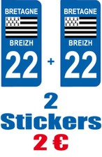 2-STICKERS-PLAQUE-AUTO-IMMATRI