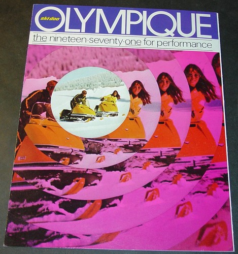 Rare vintage 1971 ski - vintage, ski-doo