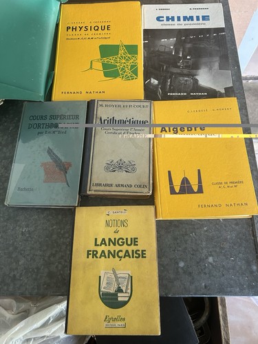Livres anciens manuels - anciens,