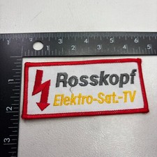ROSSKOPF ELEKTRO SAT. TV Patch