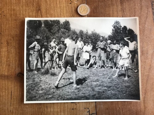 Photographie ancienne scout - ancienne, de