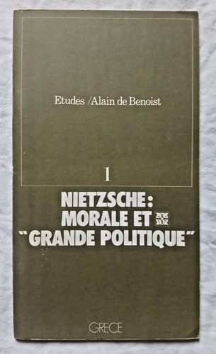Nietzsche morale et grande - :,