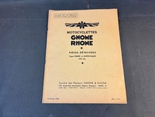 Ancien manuel pièces