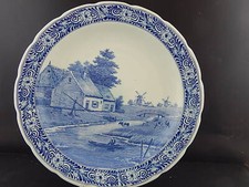 Assiette Parata Porcelaine Delfts Royal Sphinx Petrus Regout Maastricht CM 39