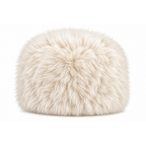 Toque fourrure femme blanc - fourrure,
