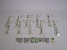 LQ1305 HO 1/87 1:87 Train Set of 10 Catenary Support Poles 95mm ht