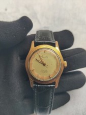 Mauthe Vintage German Mechanical Watch Solid Gold Plated – 32mm – Fully Working