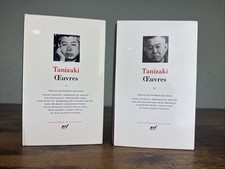 LA PLEIADE : TANIZAKI OEUVRES VOL 1 & 2 - 1997/1998 VG