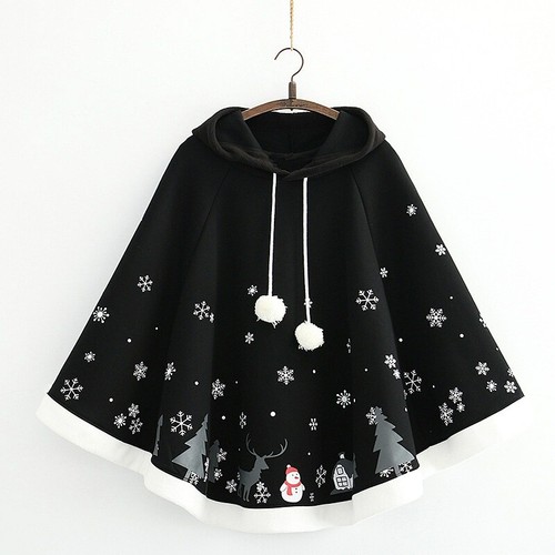 Manteau cape poncho fleece - cape,