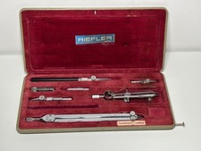 Boite de compas Riefler Allemagne de l’Ouest, outil de dessin technique