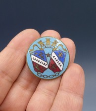 Bouton Ancien émaillé