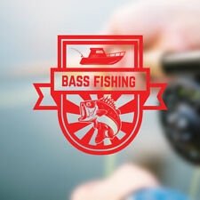 Autocollant mural pêche à