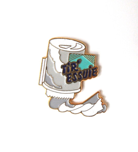 Rnt pin tir - pin's, essuie