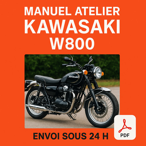 Manuel atelier kawasaki w800 - manuel,