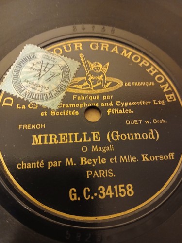 78t monoface gramophone - monoface, m