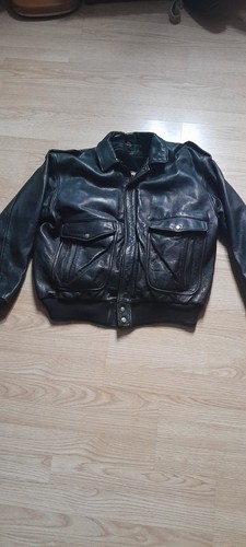 Blouson cuir homme vintage - blouson,
