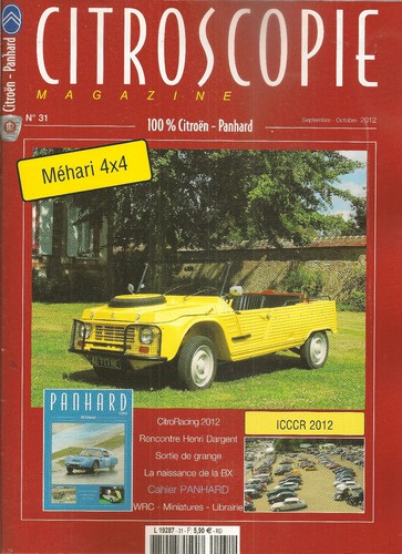 Citroscopie citroen mehari - citroscopie,