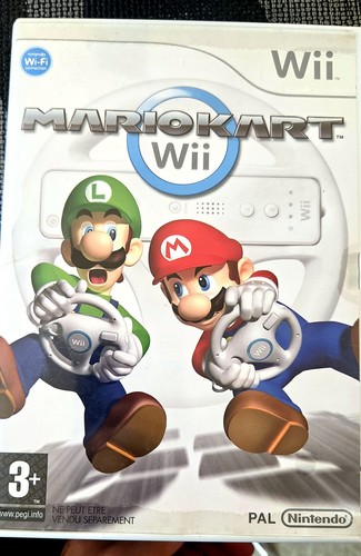 Mario kart wii avec volant - wii,