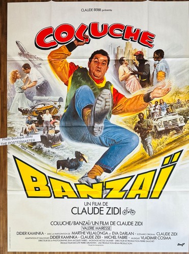 Affiche cinéma banzai - affiche,