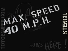 POCHOIR STENCIL MARQUAGE